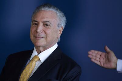 Dan de alta al presidente Temer tras una operación menor