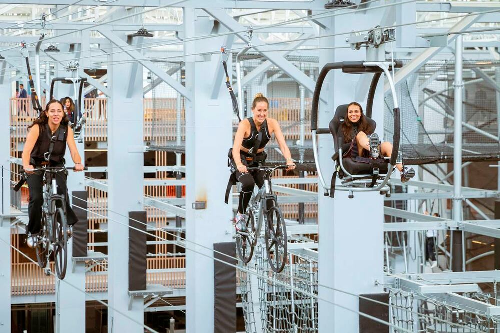 De los creadores de Kidzania, surge Kinezis con una zona de diversión y aventura, entre otras áreas más. Fotos: Kinezis