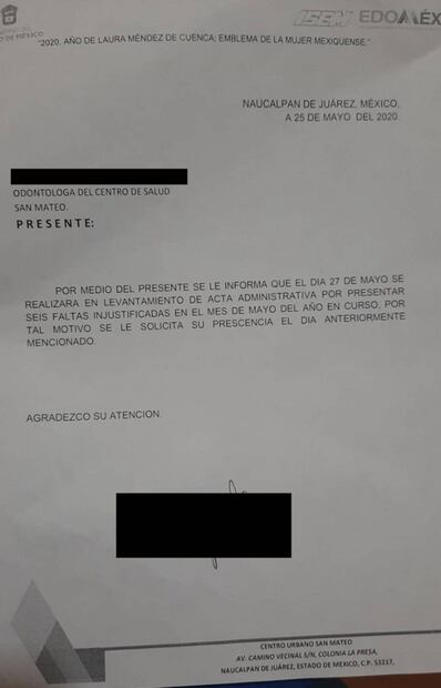 Juez otorga suspensión a odontóloga para que se le proporcione equipo por Covid-19