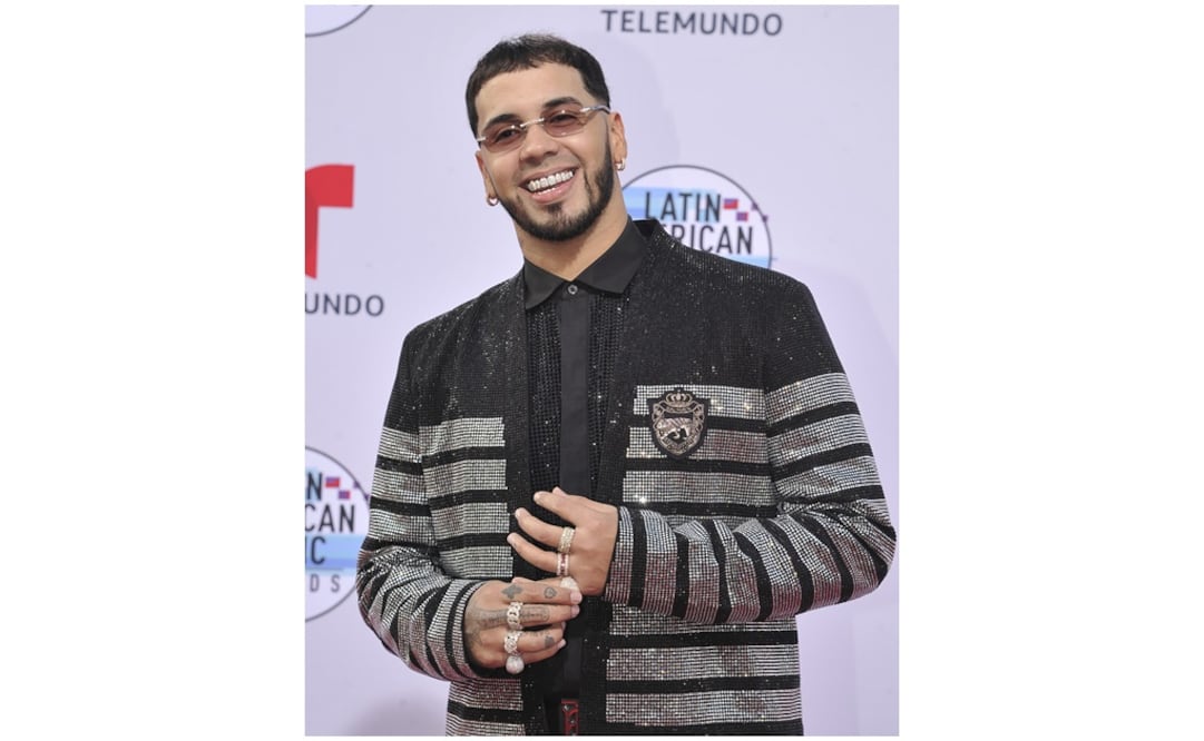 Anuel AA se mostró agradecido con sus fans por haber votado por él. Foto: AP