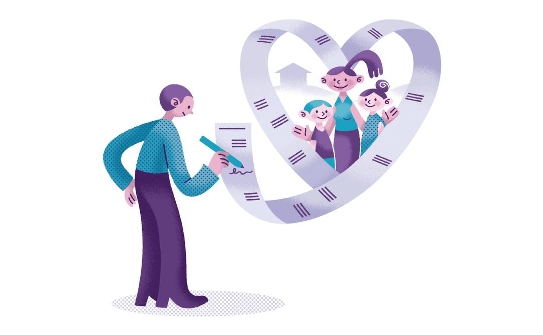 Deja tu legado en buenas manos. Ilustración de Iván Vargas