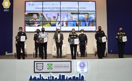 Entregan medalla al mérito deportivo a 100 policías 