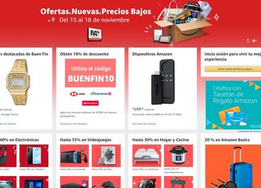 Buen Fin 2019: conoce las ofertas que Amazon tiene para ti