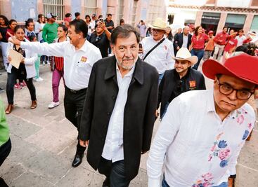 Gerardo Fernández Noroña: "He ido a una competencia desigual e injusta, reclama"