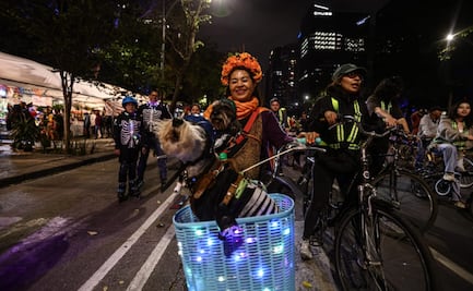 Día de Muertos: Paseo Nocturno “Muévete en Bici” concluye con éxito; asisten más de 90 mil personas 