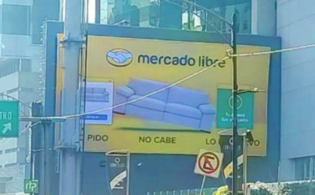 Mercado Libre coloca publicidad ilegal en alcaldía Miguel Hidalgo. Foto: Especial