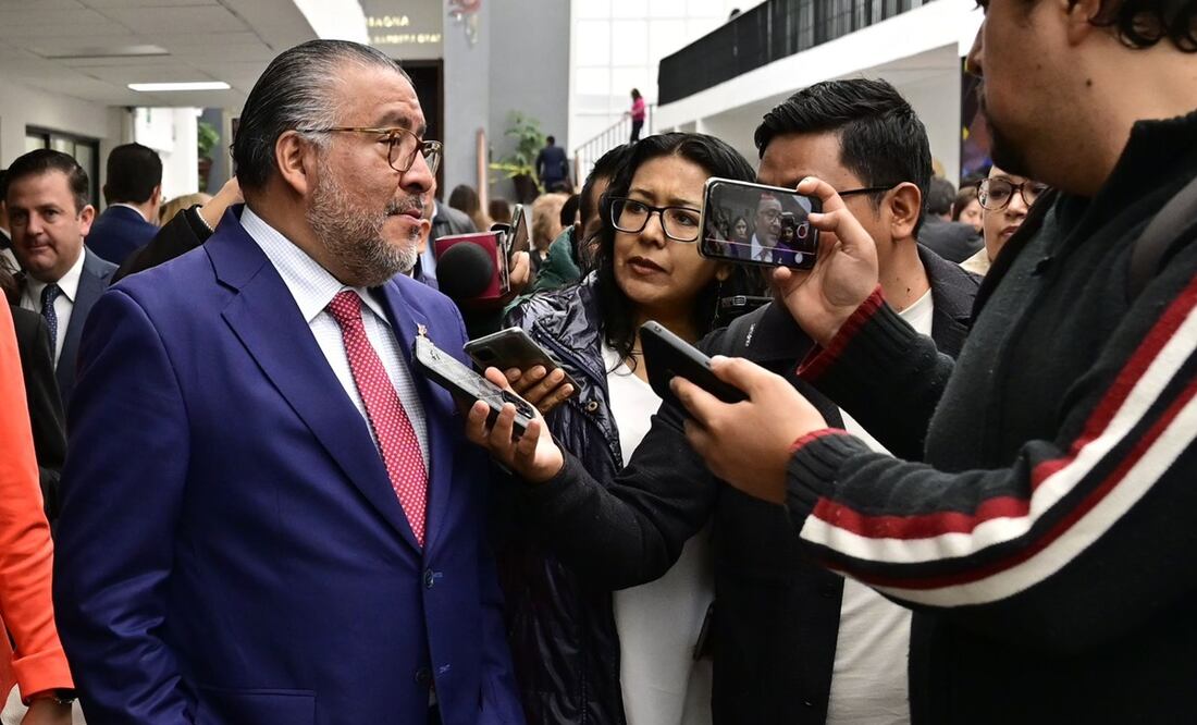 Horacio Duarte afirmó que reforzarán áreas de seguridad en Edomex con el nuevo titular Cristóbal Castañeda. Foto: Claudia González