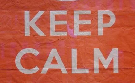 Subastan cartel original de "Keep calm and carry on"