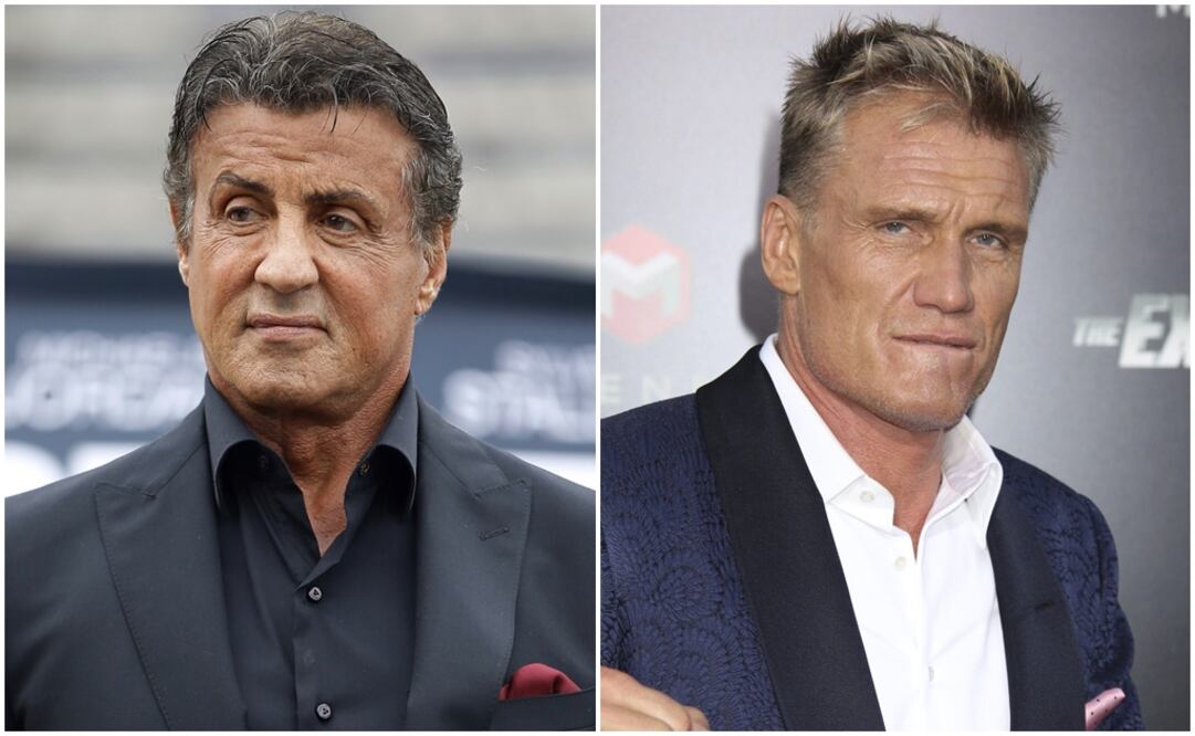 Sylvester Stallone y Dolph Lundgren han coincidido en numerosas ocasiones en la gran pantalla, especialmente en formatos de acción, su especialidad compartida. Foto: Archivo