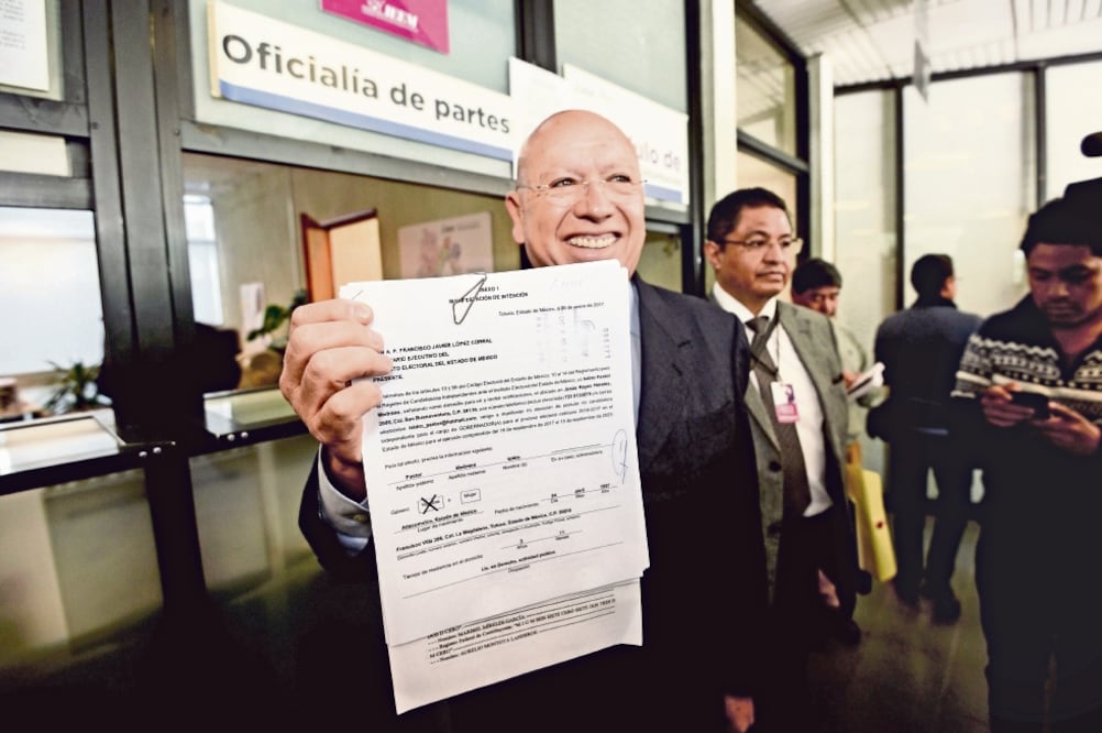 Entre los aspirantes que entregaron documentación ante el IEEM se encuentra Isidro Pastor Medrano, quien fue expulsado del PRI en 2004 (ARCHIVO EL UNIVERSAL)