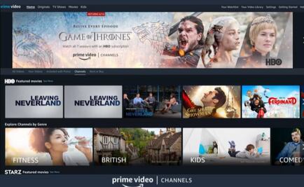 Amazon Prime Video Channels llega a México