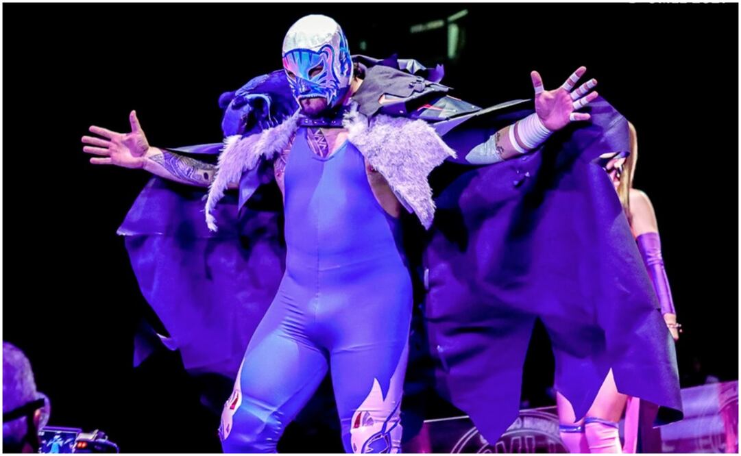 Una lesión puso contra la lona a Blue Panther Jr., pero confía en volver a luchar / FOTO: CORTESÍA CMLL