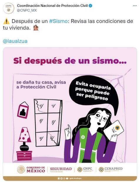 Van mil 229 réplicas del sismo de magnitud 7.7 del 19 de septiembre