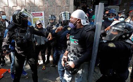 Gobierno de CDMX rechaza haber agredido a migrantes frente a oficinas de la Comar