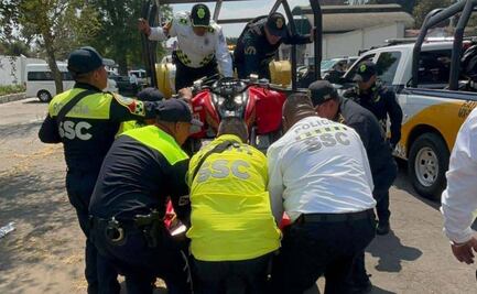 Cortejo fúnebre en alcaldía Cuauhtémoc termina con 25 vehículos en el corralón; vecinos reportaron que motociclistas realizaban “malabares”