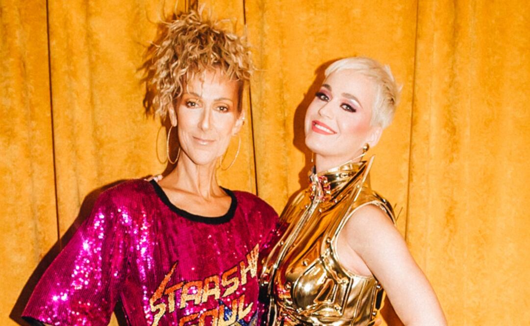 La cantante asistió al concierto de Katy Perry enfundada en un look ochentero y desastroso. Foto: instagram