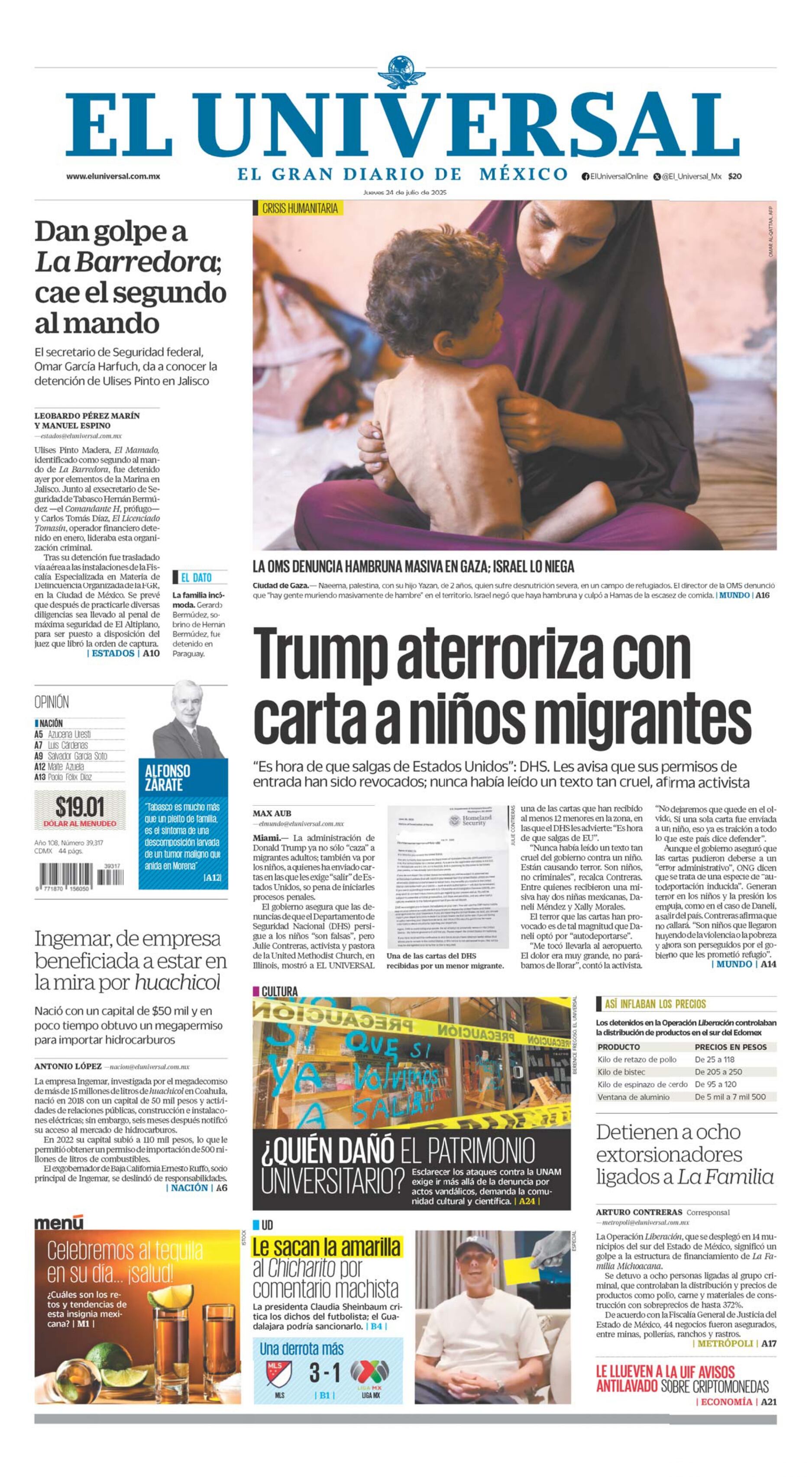 Portada impresa
