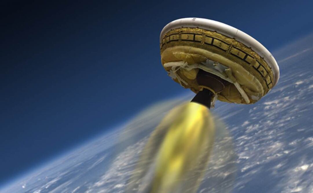 La NASA hizo la primera prueba del LDSD el 28 de junio del año pasado. Foto: NASA
