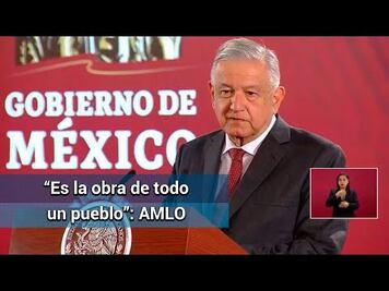 AMLO: Logros del primer año, no son de un sólo hombre, si no de todo el pueblo