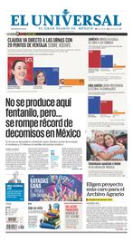 Portada impresa del 28 de mayo de 2024