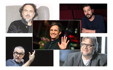 Elecciones unen a Diego Luna, Gael García, Iñárritu, Del Toro y Cuarón