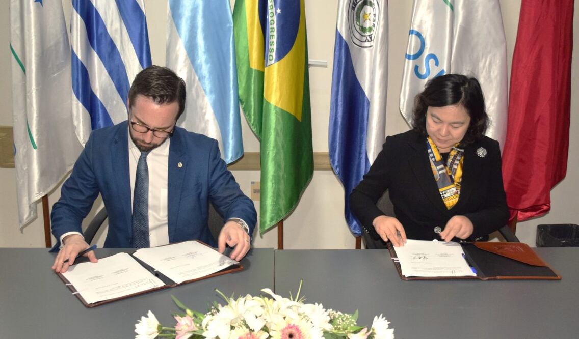 Bajo la Presidencia Pro Tempore del Uruguay se realizó en Montevideo la VII Reunión de Diálogo entre el MERCOSUR y la República Popular China. Foto: X @mercosur