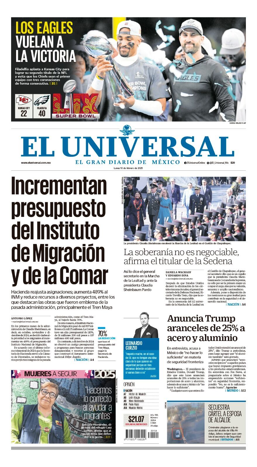 Portada impresa