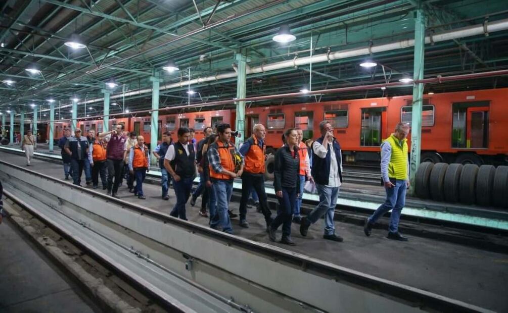 Claudia Sheinbaum en Taller de Ticomán. Foto: Especial