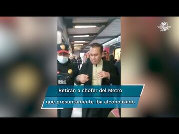 “¡Así o más ebrio!”, usuarios del Metro denuncian a conductor por manejar alcoholizado