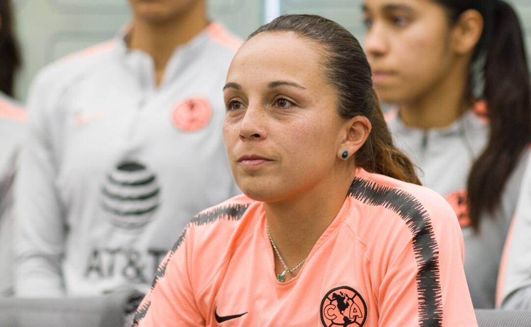 Ana Galindo Auxiliar Tecnico femenil durante una conferencia previo a la jornada 10 del torneo Clausura 2019. FOTO/IMAGO7