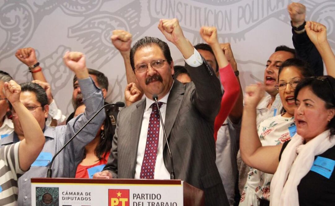 El grupo parlamentario del PT en la Cámara de Diputados (Foto: Alejandra Canchola / EL UNIVERSAL)