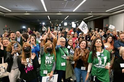 Aborto, caballo de batalla triunfal de los demócratas
