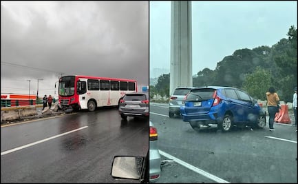 “Otis” deja al menos 10 accidentes, lluvias e inundaciones en vialidades del Valle de Toluca
