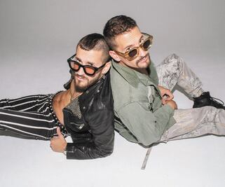 Mau y Ricky se reencuentran con su madrina Thalía