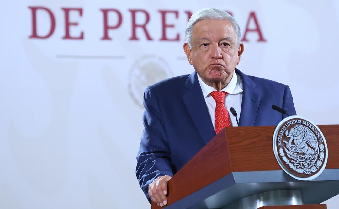 López Obrador en su mañanera del 4 de septiembre. Foto: Fernanda Rojas / EL UNIVERSAL