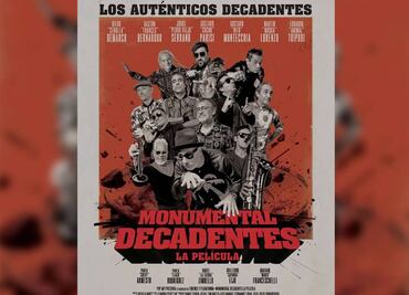 Los Auténticos Decadentes llegan al cine con "Monumental Decadente-La Película"