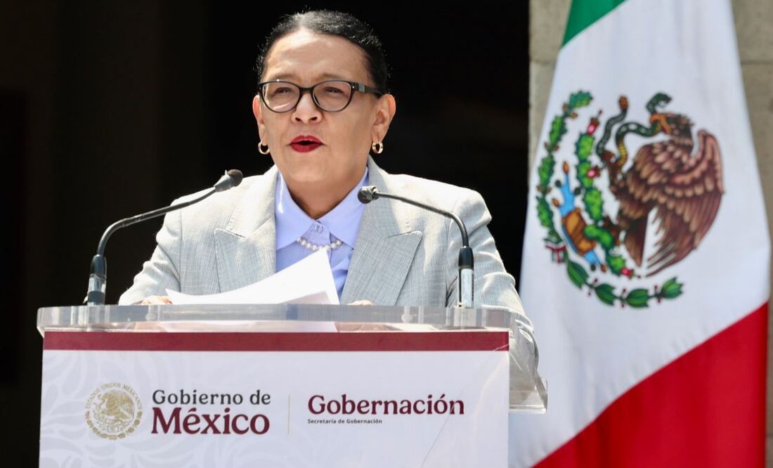 Rosa Icela Rodríguez, secretaria de Gobernación. Foto: Especial