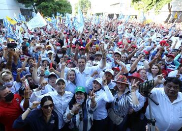 Pide Zamora Gastélum a sinaloenses que lo contraten como "su empleado" por los próximos 6 años
