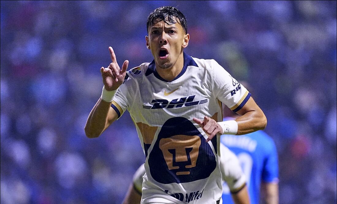 Pumas venció a Cruz Azul de forma dramática, le quitó el liderato y avanzó al Play-In / FOTO: Imago7