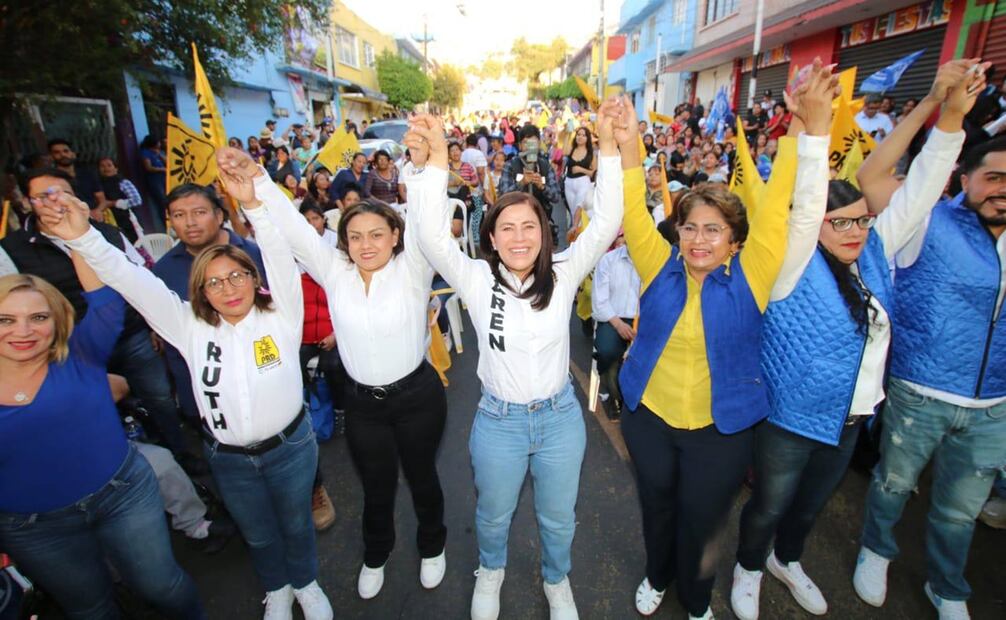 “No vamos a resolver todo, pero sí lo más importante”, afirma Karen Quiroga en Iztapalapa. Foto: EL UNIVERSAL