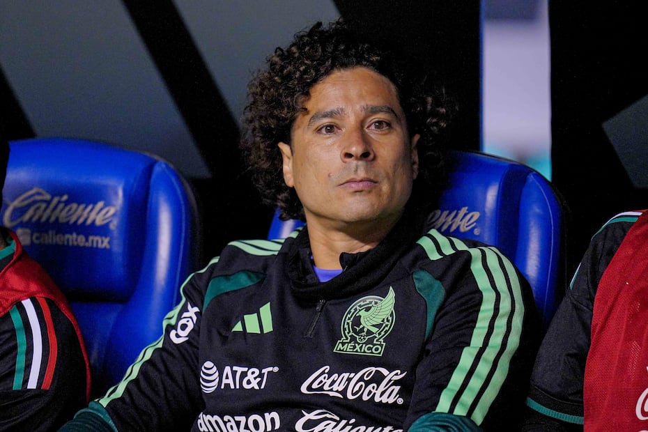 Guillermo Ochoa con la Selección Mexicana, durante el partido de preparación contra Ghana, rumbo al Mundial de 2026 - Foto: Imago7