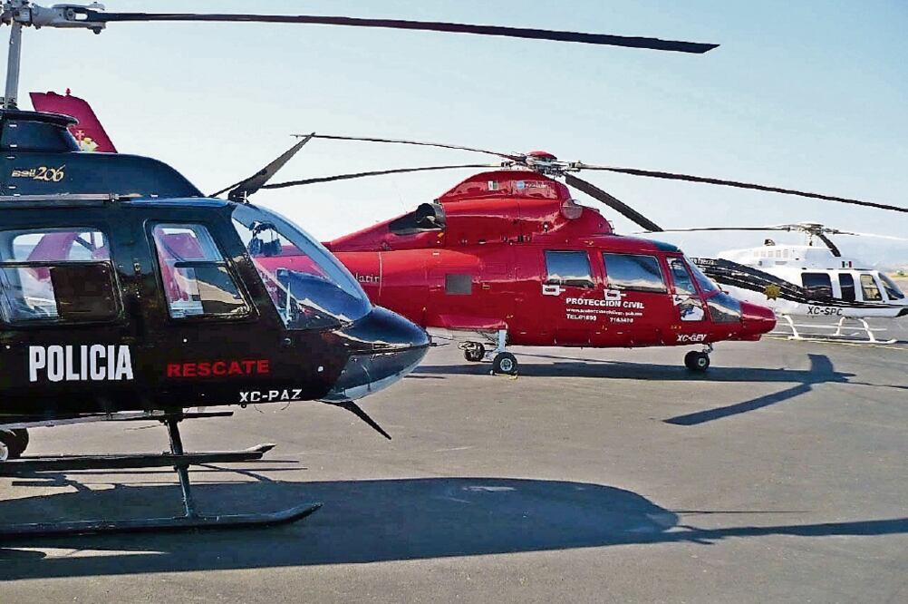 La flotilla del gobierno veracruzano está compuesta por siete aeronaves, equipo que se incluyó en la revisión del Órgano de Fiscalización Superior (ARCHIVO EL UNIVERSAL)