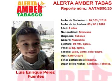 Buscan con drones a niño de 2 años desaparecido en Tabasco