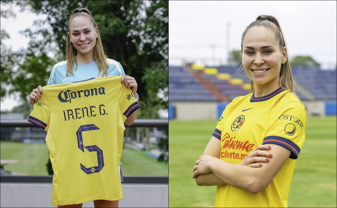 Irene Guerrero fue presentada como refuerzo del América Femenil / Foto: Especiales