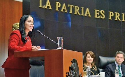 Solicita Lilia Merodio licencia al Senado; va por Chihuahua
