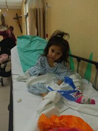 Detectan otro tumor a Ximena, niña con cáncer en los ojos en Neza