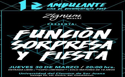 EL UNIVERSAL y Ambulante te invitan a una función especial