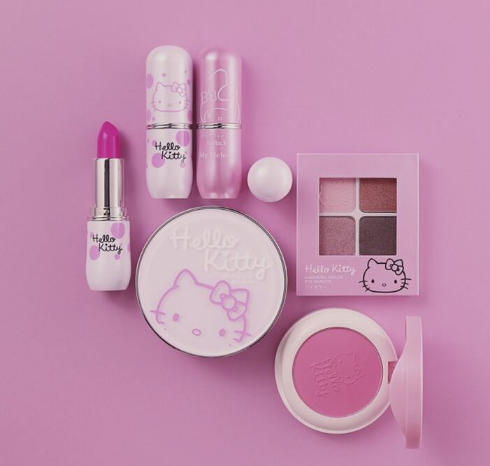 La colección de maquillaje inspirada en Hello Kitty / Foto: Miniso