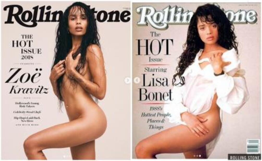 Hija de Lenny Kravitz posa desnuda en revista