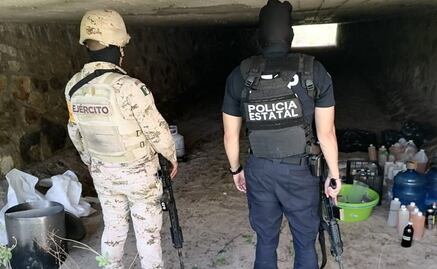 Hallan dos laboratorios clandestinos de metanfetaminas en Hermosillo, Sonora